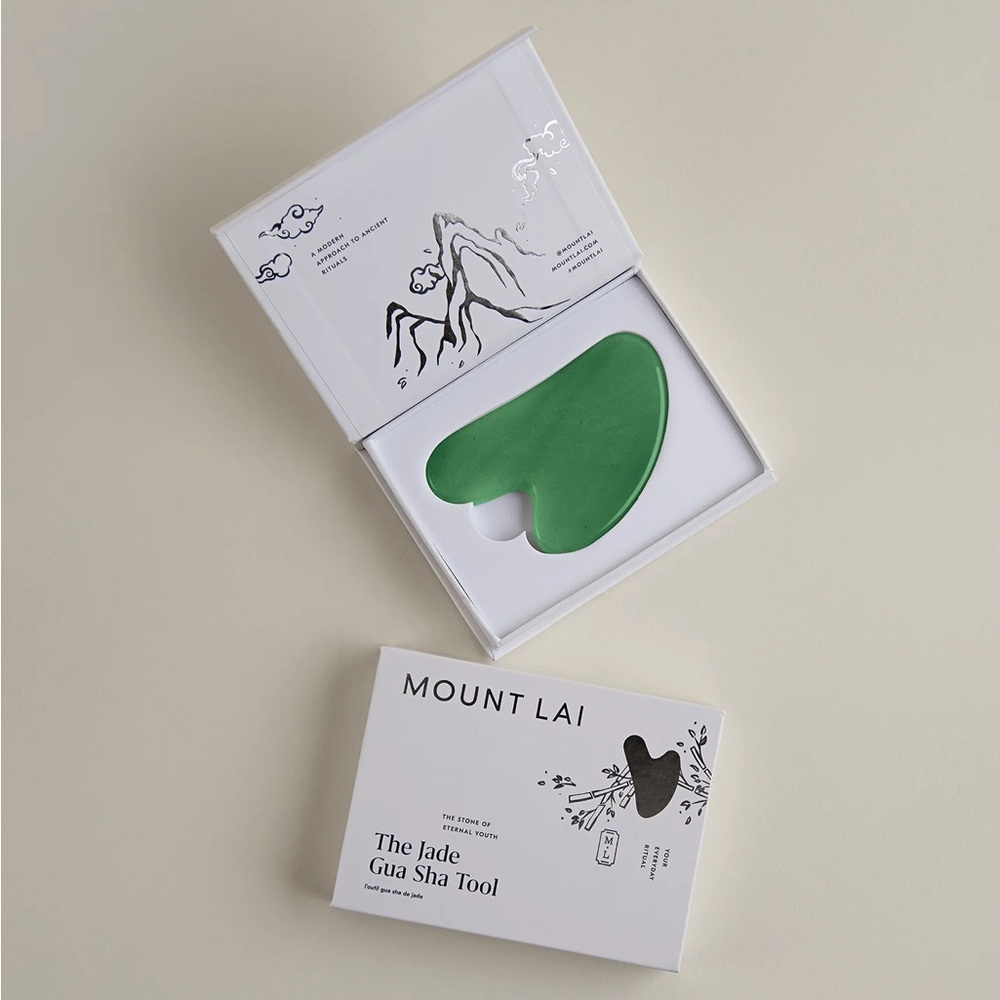 Green Jade Gua Sha Tool